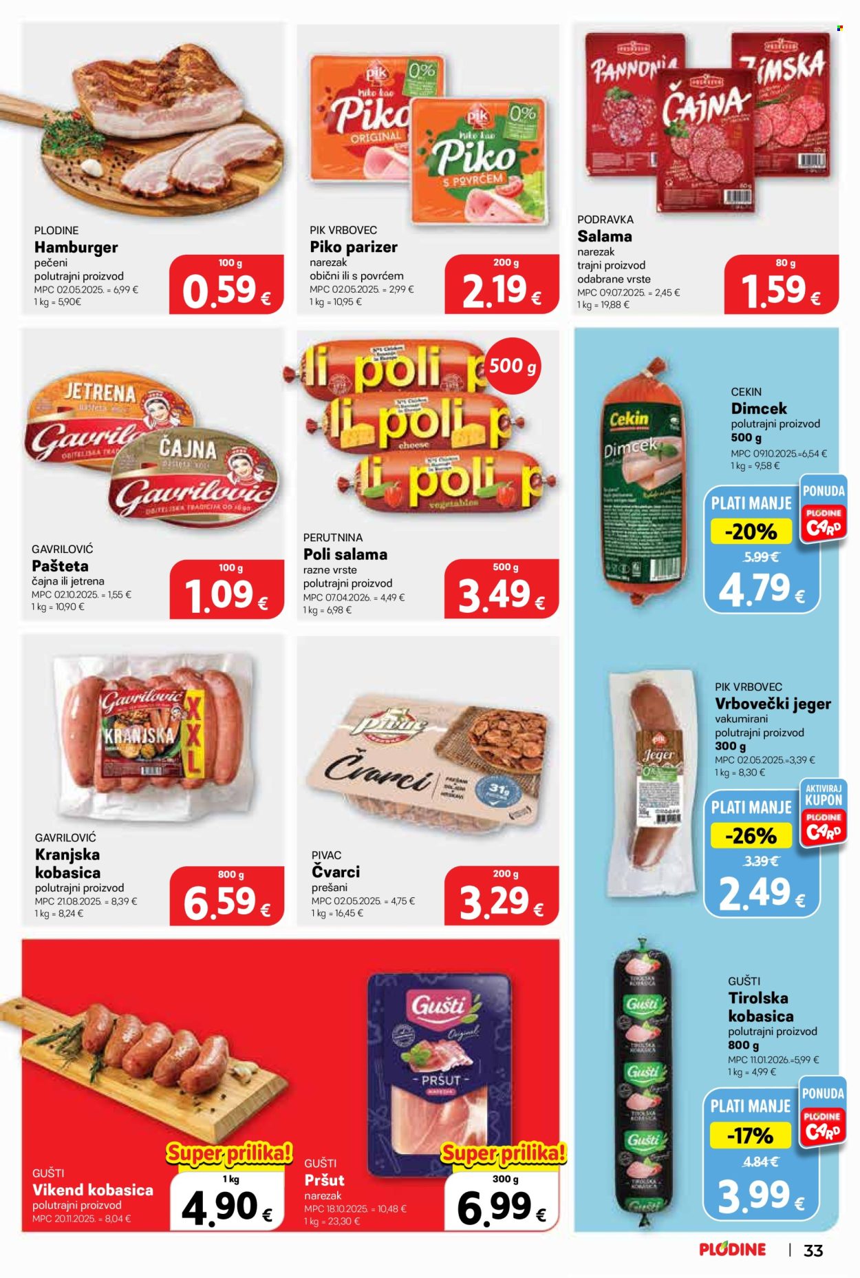 Plodine katalog - 29.04.2026. - 05.05.2026. Stranica 33