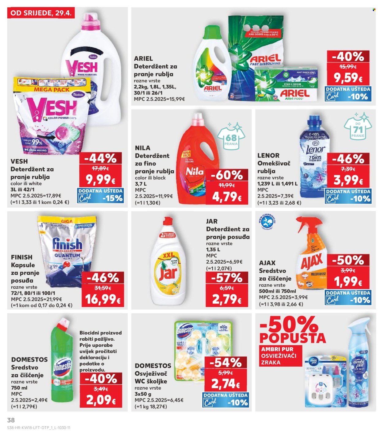 Kaufland katalog - 29.04.2026. - 05.05.2026. Stranica 38