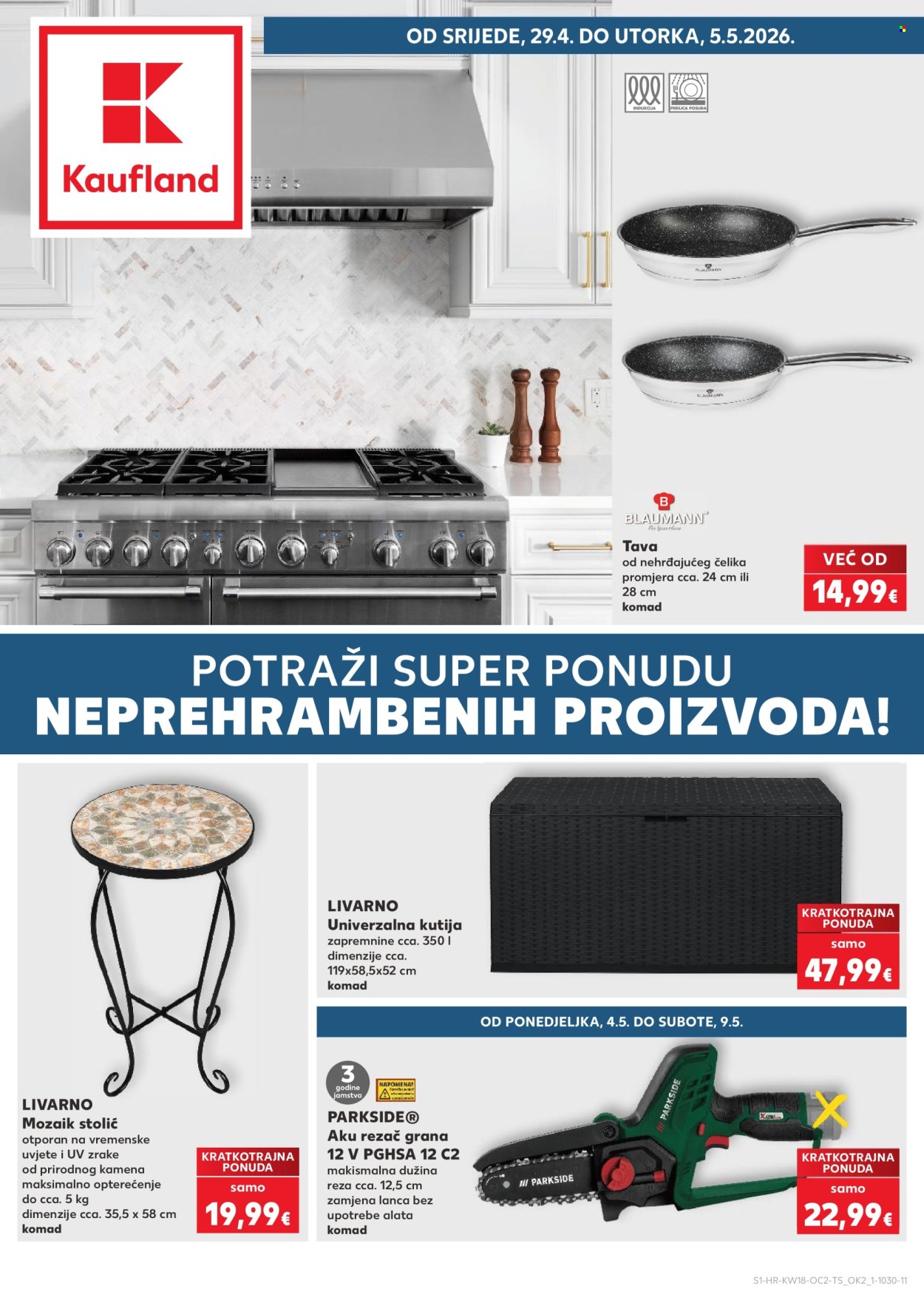 Kaufland katalog - 29.04.2026. - 05.05.2026. Stranica 1