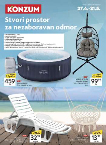 Konzum katalog - 27.04.2026. - 31.05.2026.