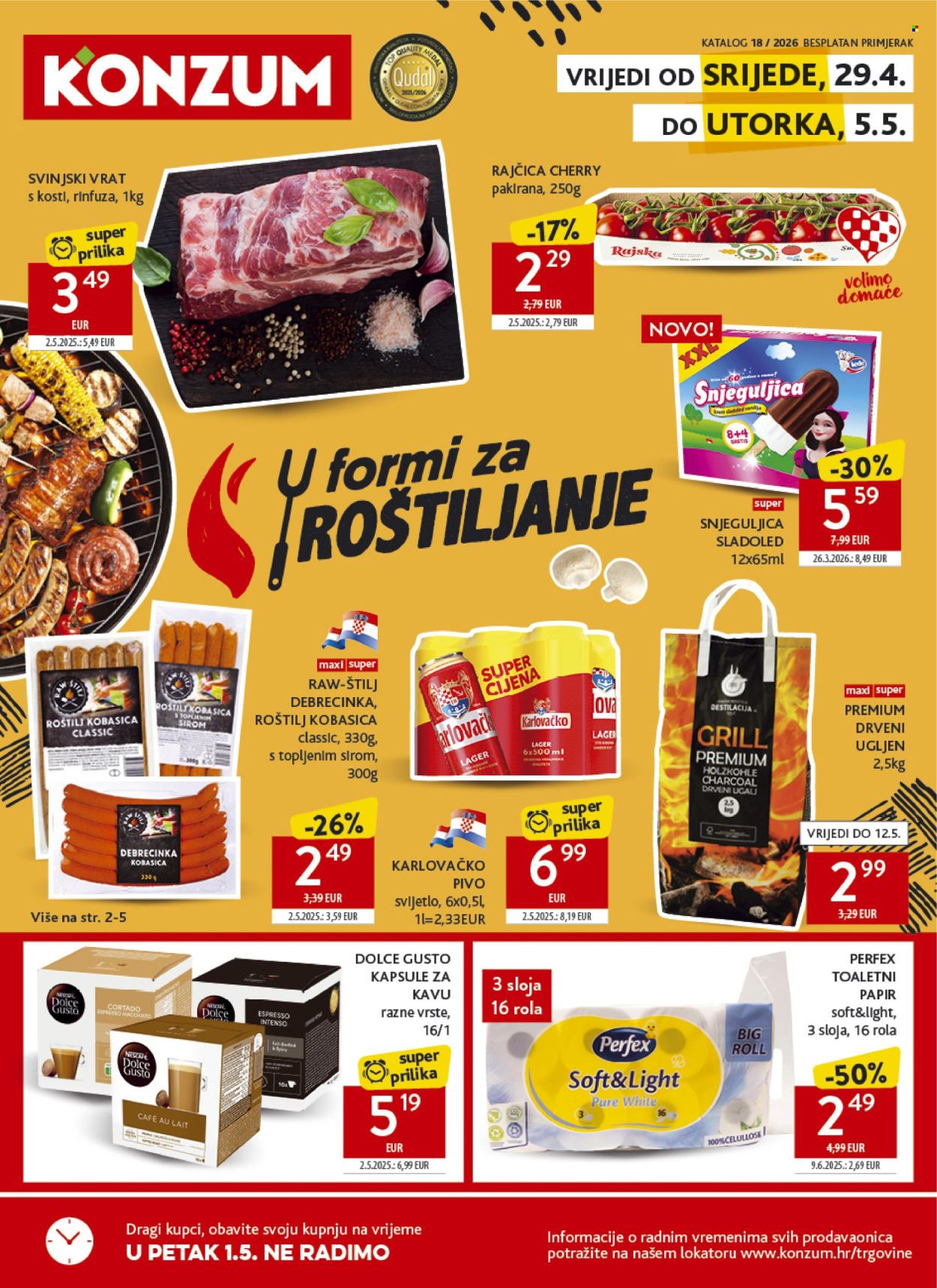 Konzum katalog - 29.04.2026. - 05.05.2026. Stranica 1