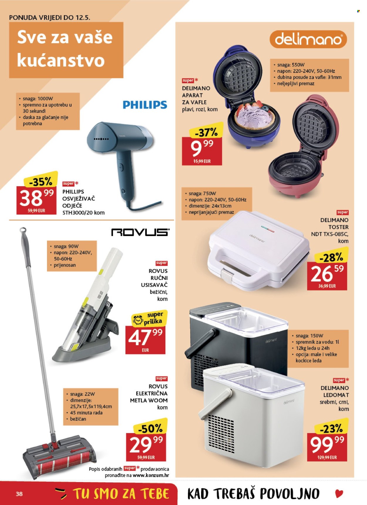 Konzum katalog - 29.04.2026. - 05.05.2026. Stranica 38