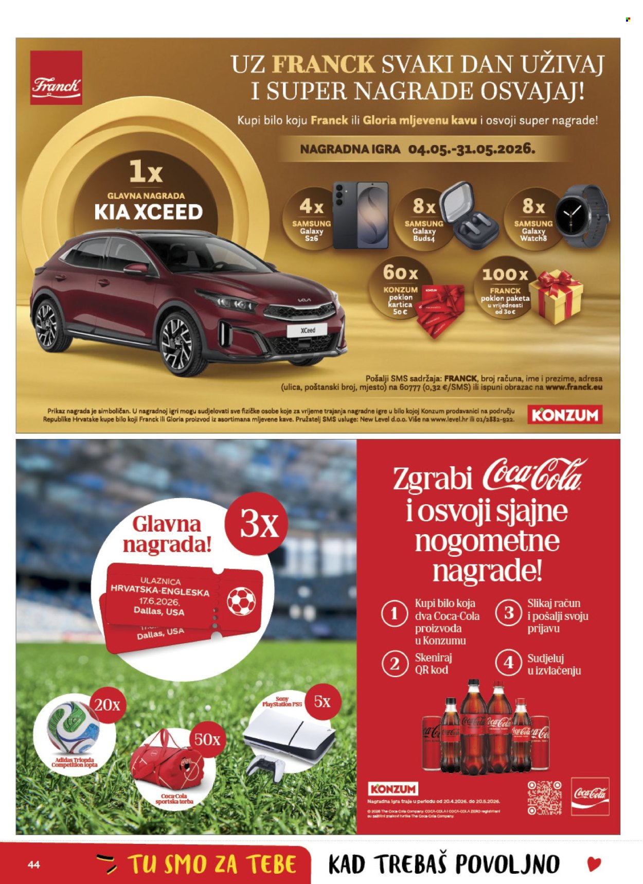 Konzum katalog - 29.04.2026. - 05.05.2026. Stranica 44