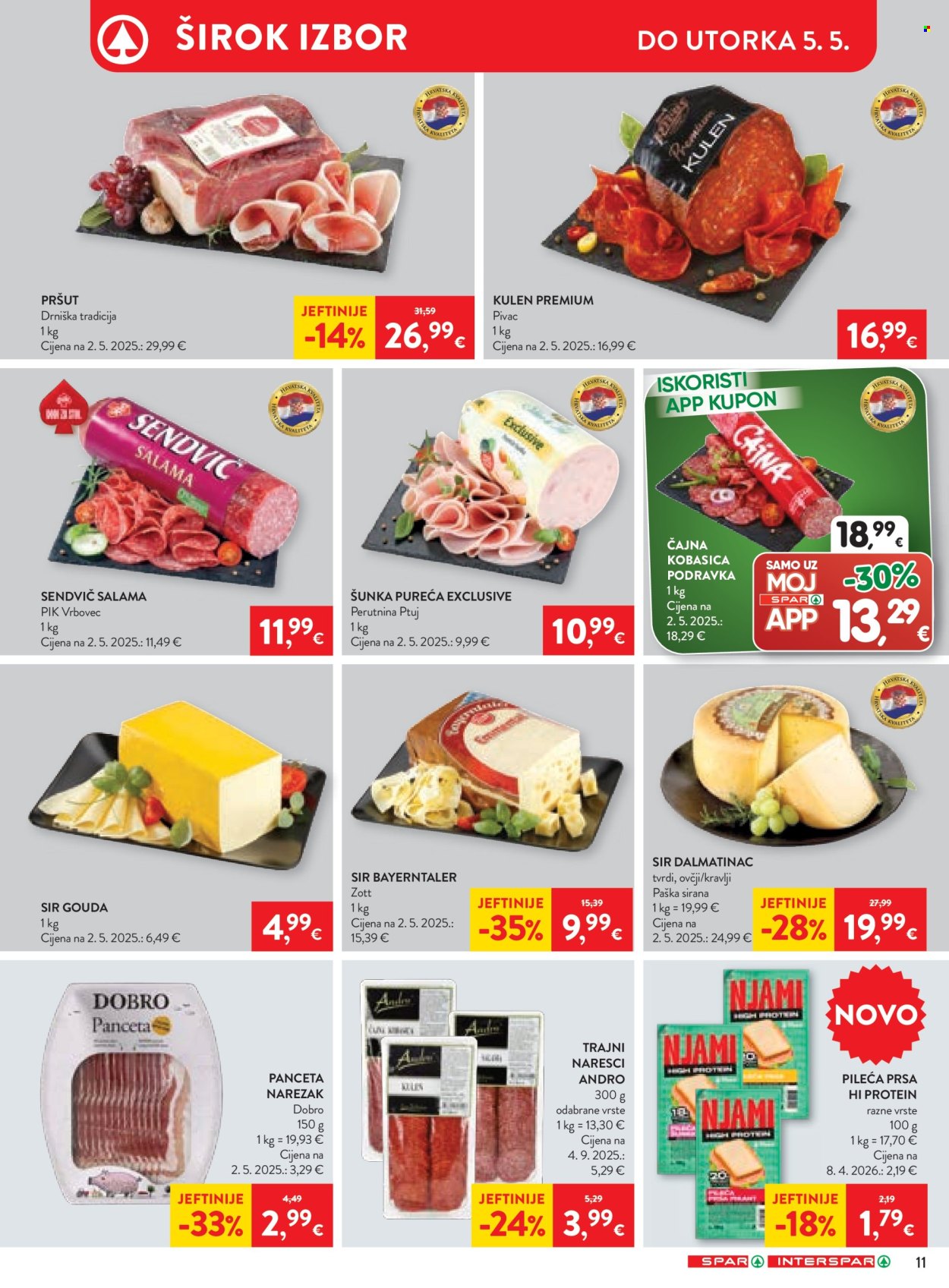 INTERSPAR katalog - 29.04.2026. - 05.05.2026. Stranica 11