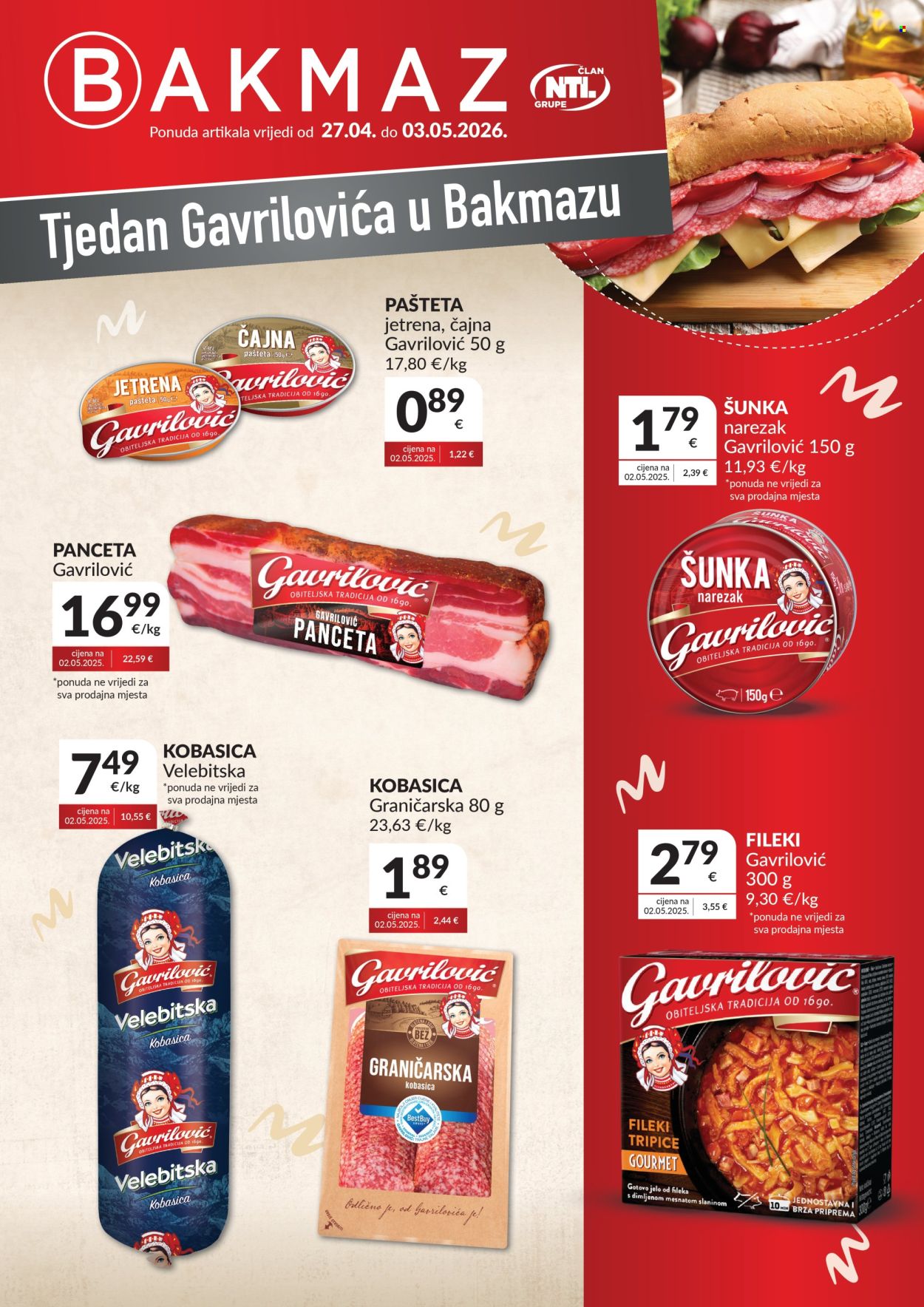 Bakmaz katalog - 27.04.2026. - 03.05.2026. Stranica 1