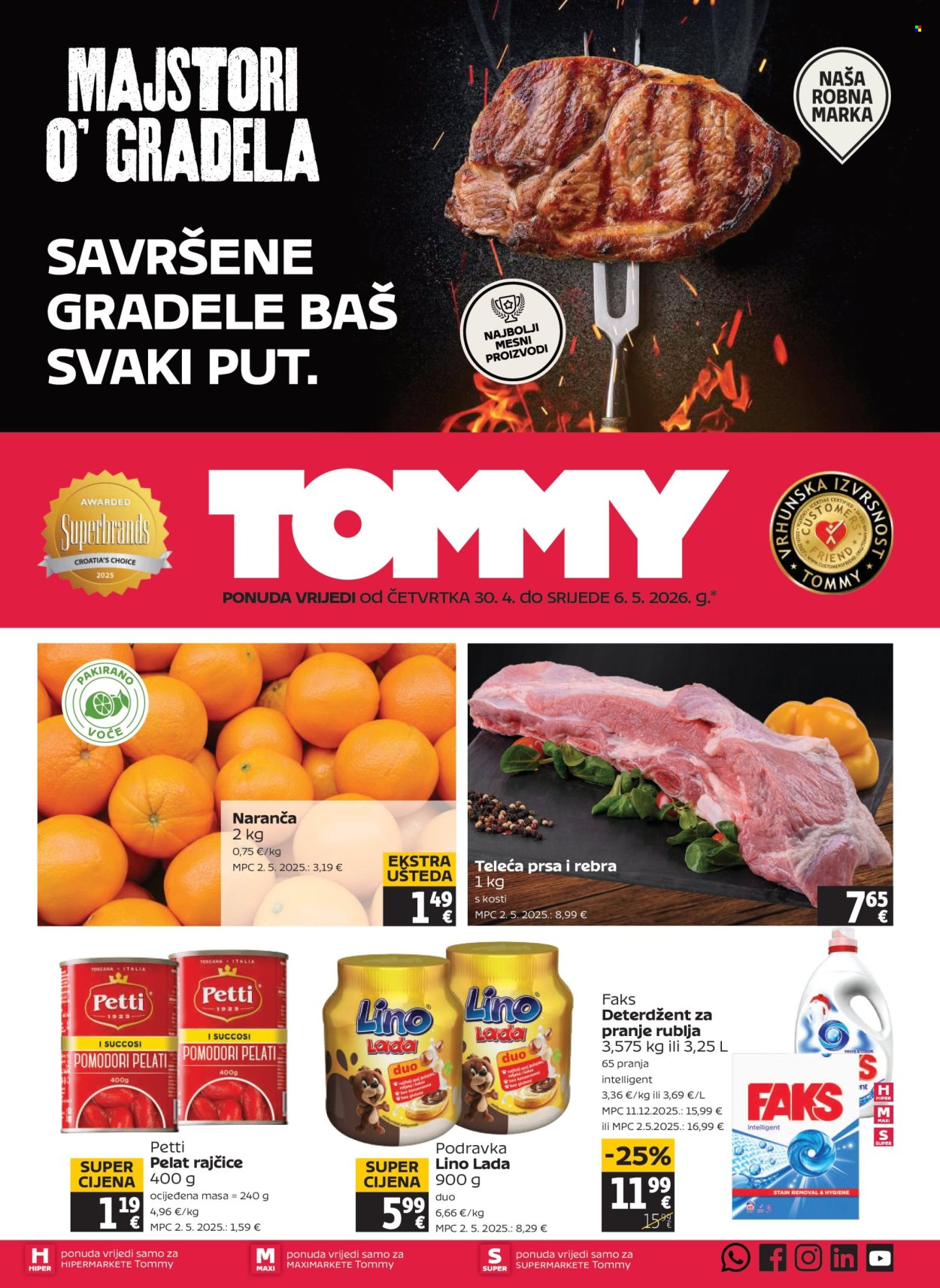 Tommy katalog - 30.04.2026. - 06.05.2026. Stranica 1
