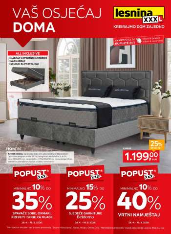 Lesnina katalog - 28.04.2026. - 29.05.2026.