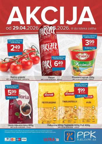 PPK Bjelovar katalog - 29.04.2026. - 07.05.2026.