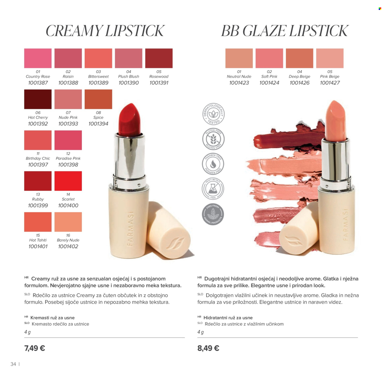 Farmasi katalog Stranica 34