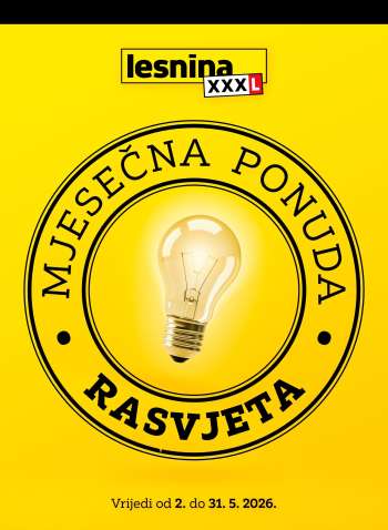 Lesnina katalog - 02.05.2026. - 31.05.2026.