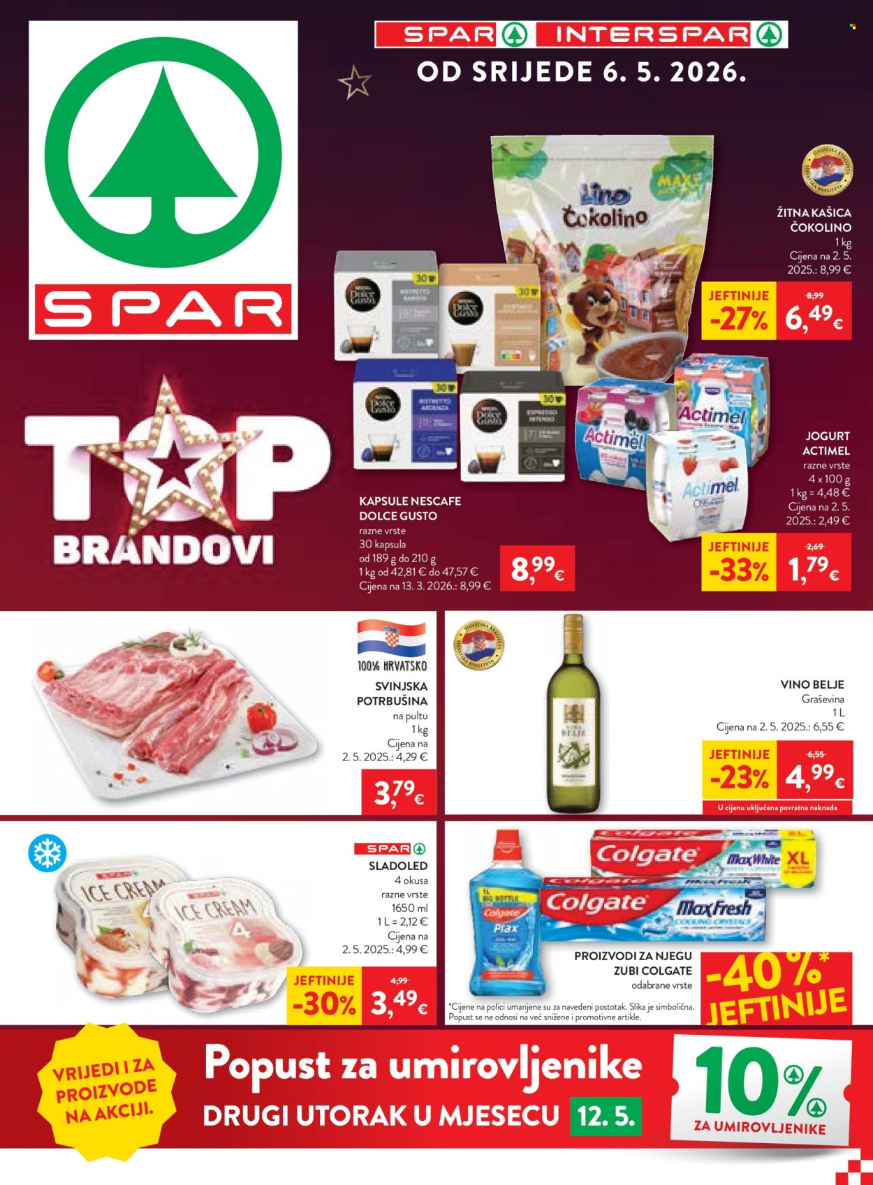 INTERSPAR katalog - 06.05.2026. - 12.05.2026. Stranica 1