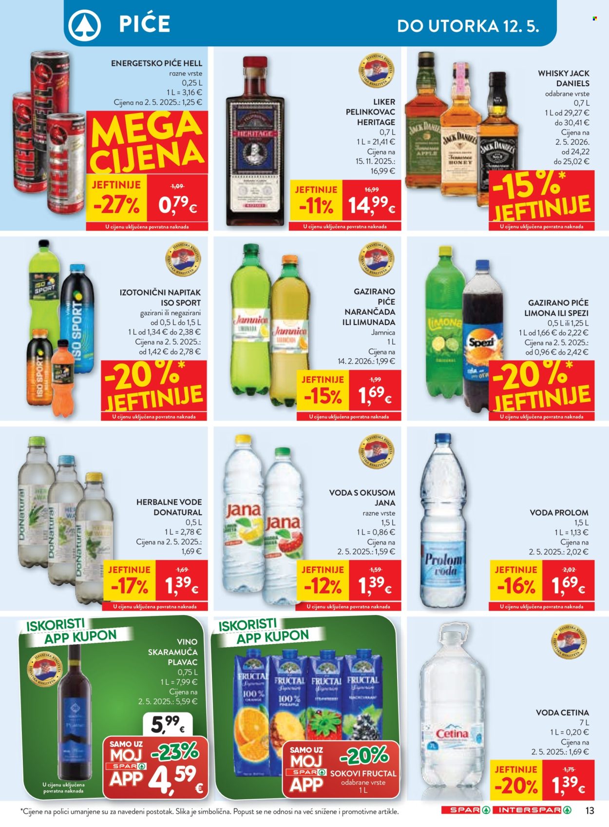 INTERSPAR katalog - 06.05.2026. - 12.05.2026. Stranica 19