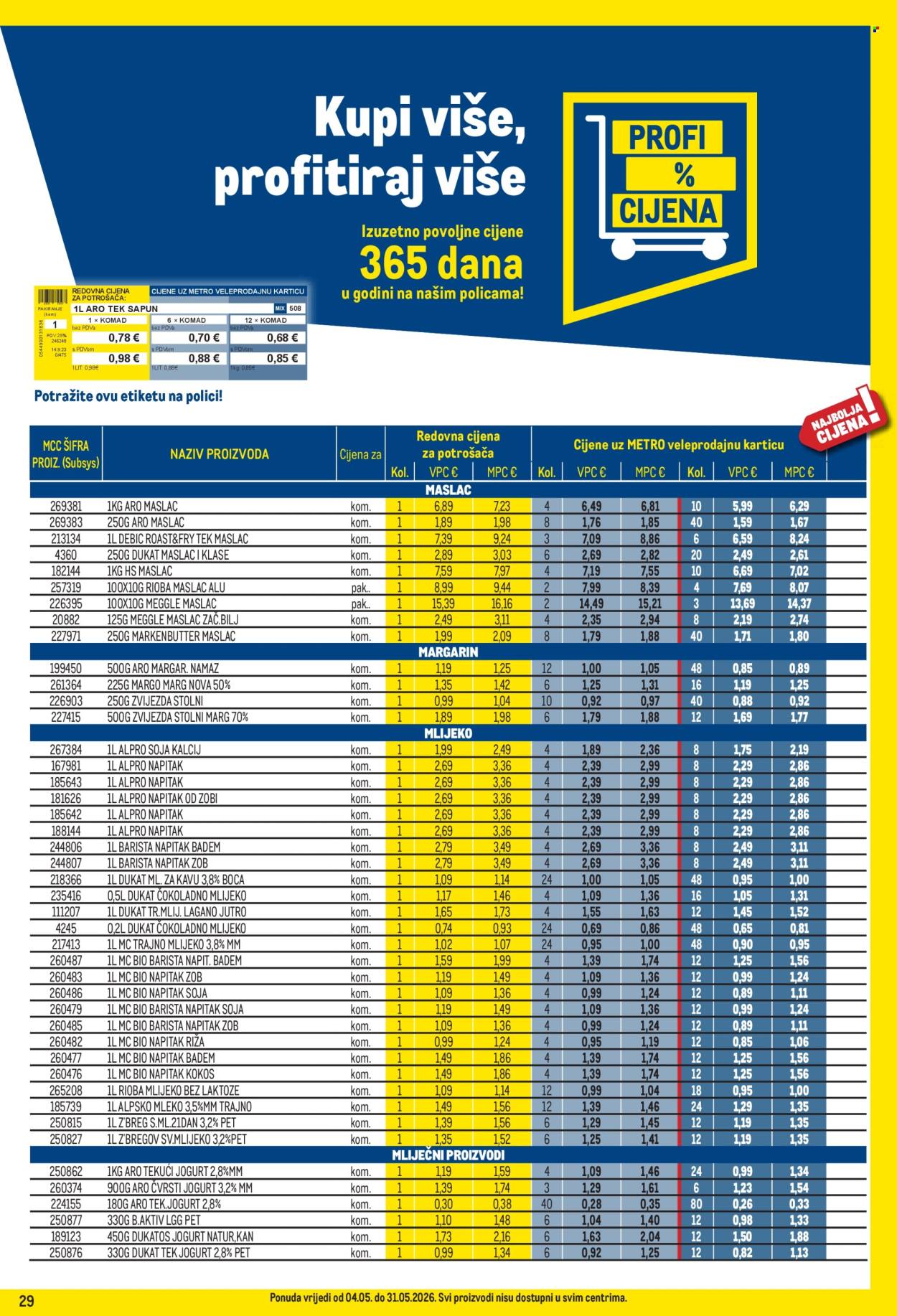 Metro katalog - 04.05.2026. - 31.05.2026. Stranica 29