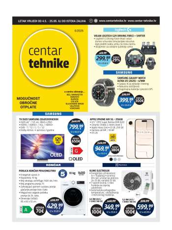 Centar Tehnike katalog - 04.05.2026. - 25.05.2026.