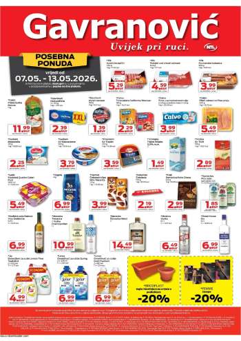 Gavranović katalog - 07.05.2026. - 13.05.2026.