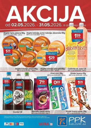 PPK Bjelovar katalog - 02.05.2026. - 31.05.2026.