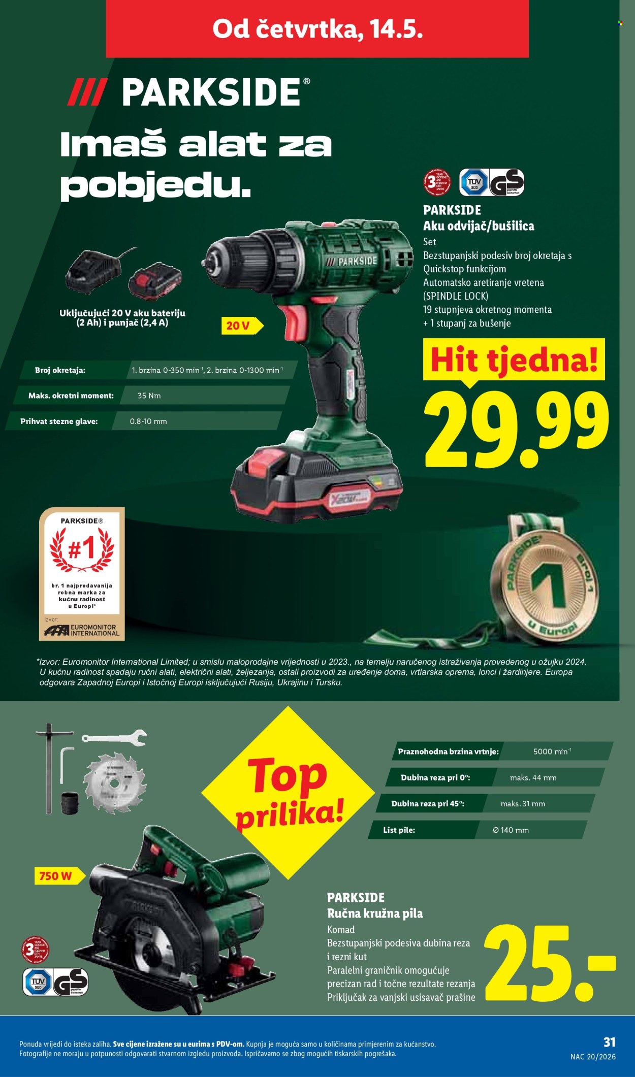 Lidl katalog - 11.05.2026. - 17.05.2026. Stranica 31