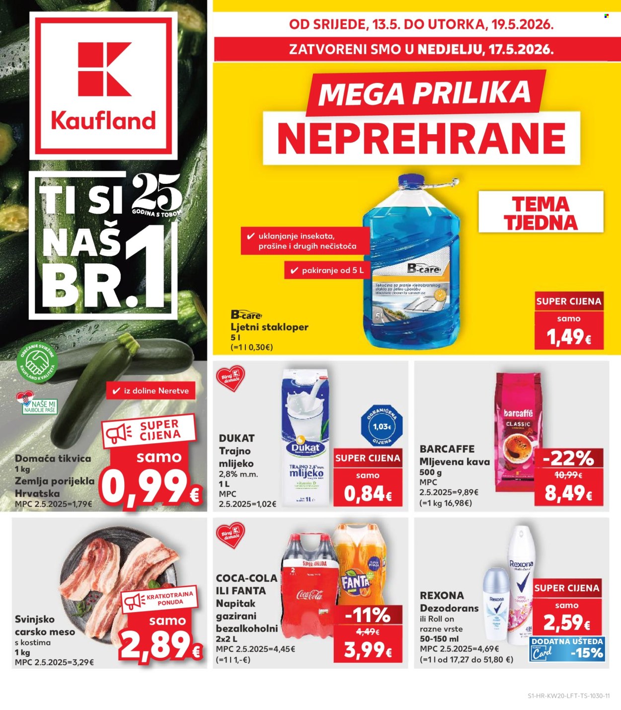 Kaufland katalog - 13.05.2026. - 19.05.2026. Stranica 1