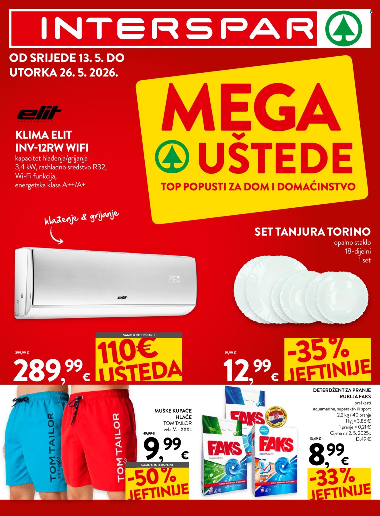 INTERSPAR katalog - 13.05.2026. - 26.05.2026. Stranica 1