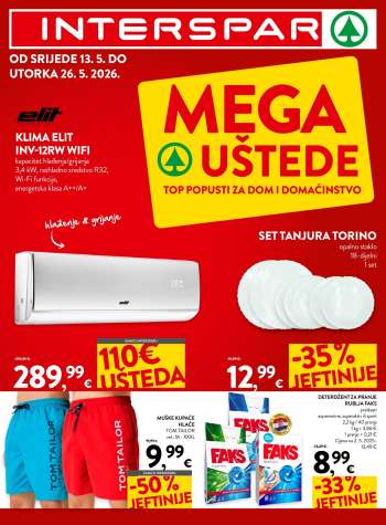 INTERSPAR katalog - 13.05.2026. - 26.05.2026.