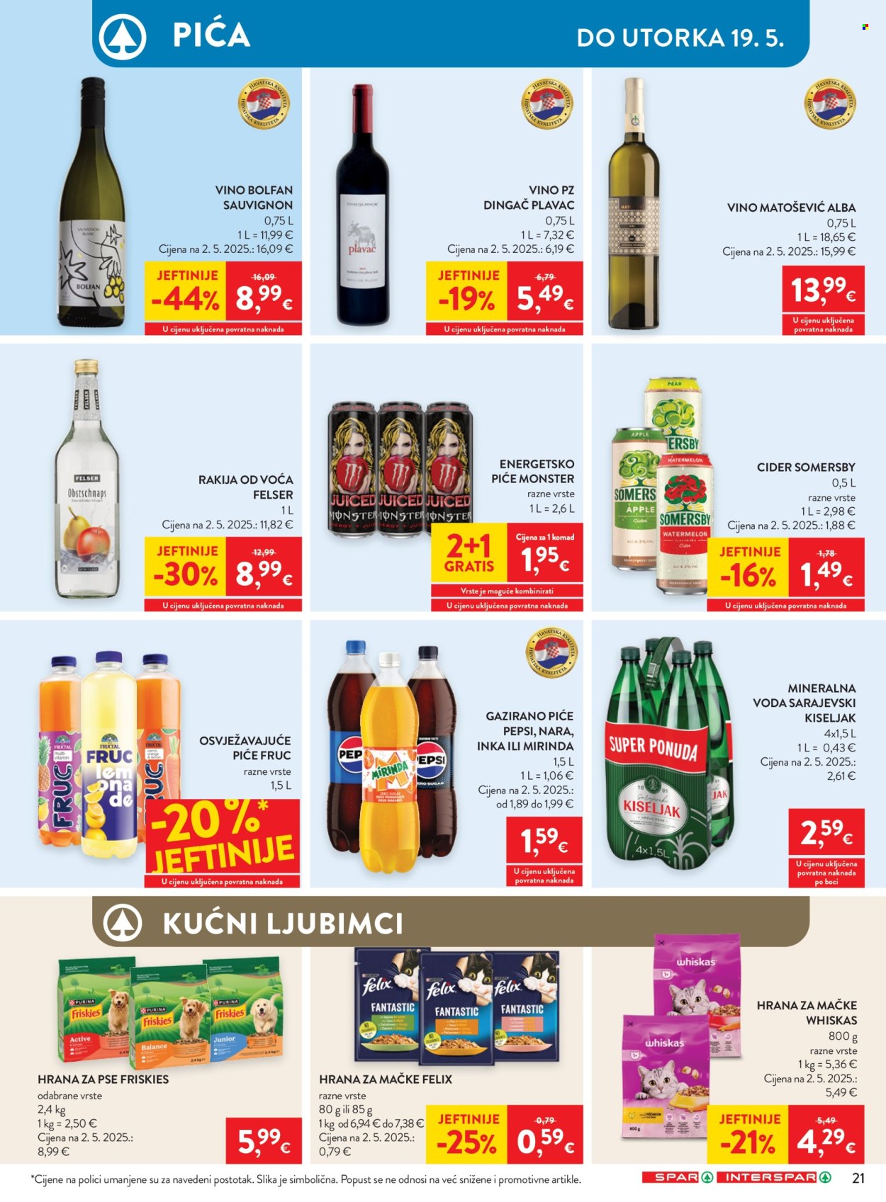 INTERSPAR katalog - 13.05.2026. - 19.05.2026. Stranica 25