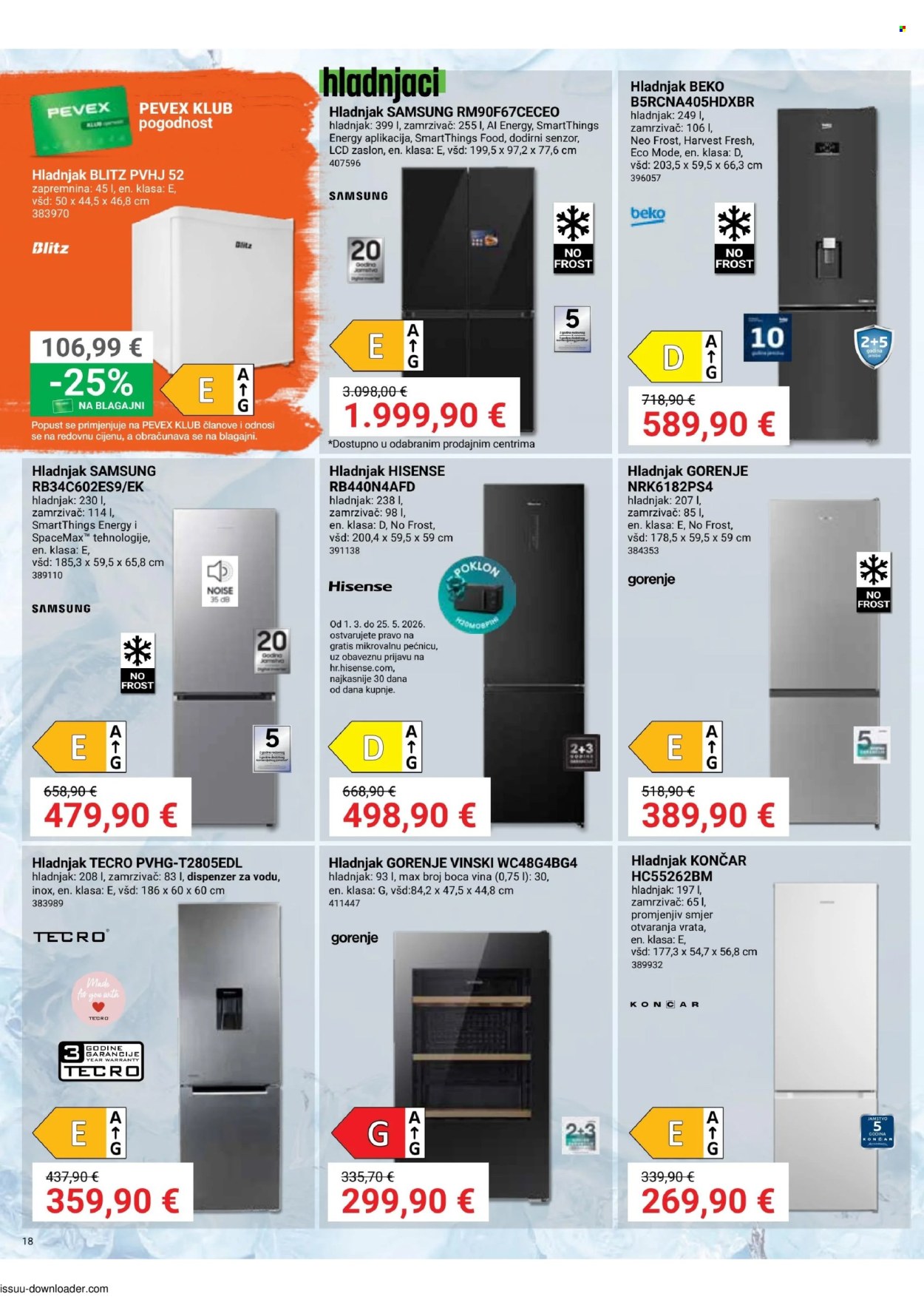 Pevex katalog - 30.04.2026. - 25.05.2026. Stranica 18