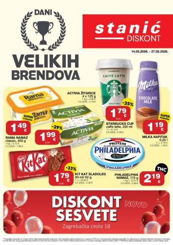 Stanić Diskont katalog - 14.05.2026. - 27.05.2026.