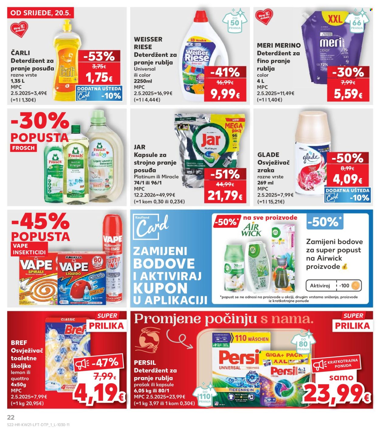 Kaufland katalog - 20.05.2026. - 26.05.2026. Stranica 22