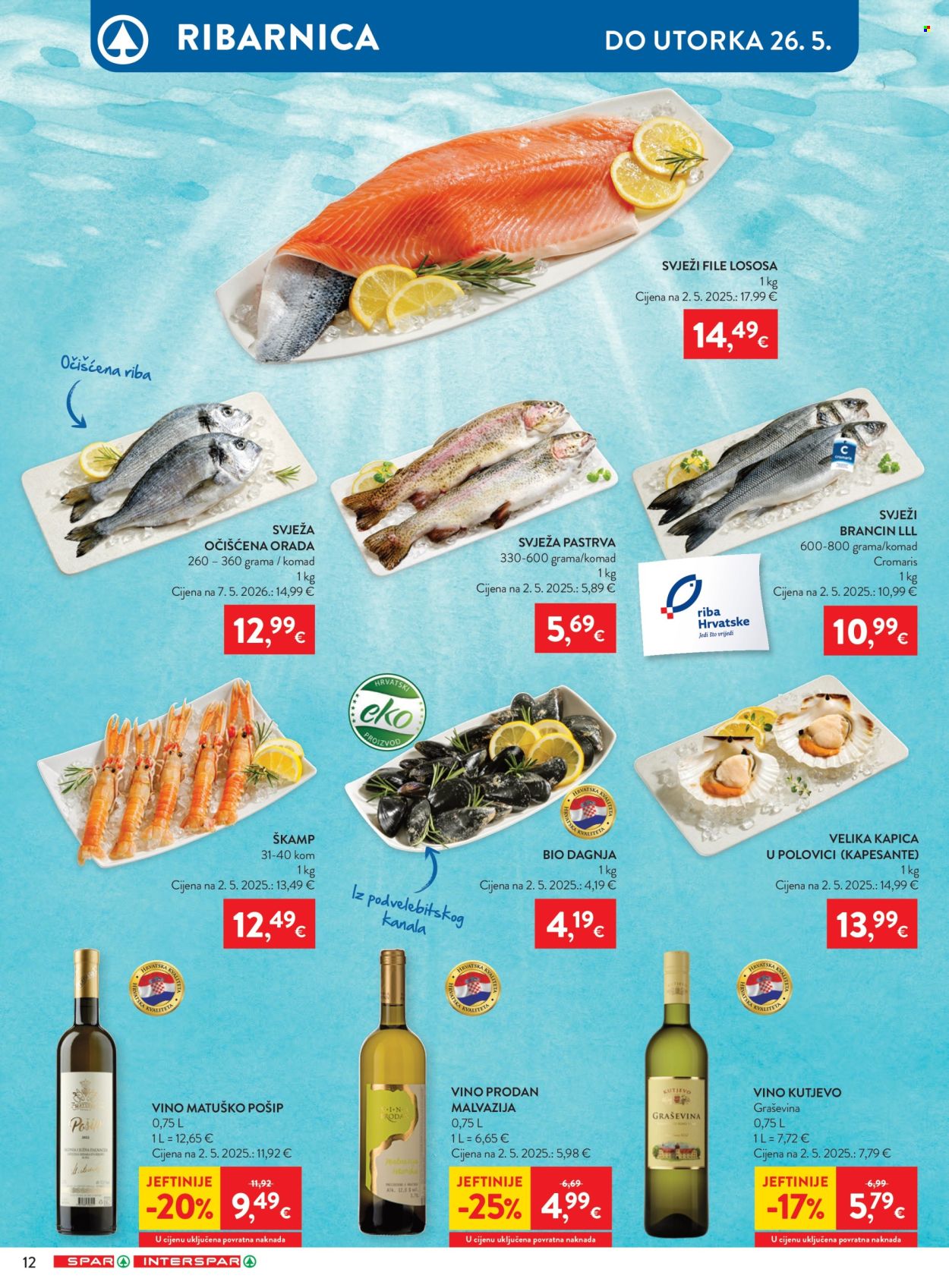 INTERSPAR katalog - 20.05.2026. - 26.05.2026. Stranica 12