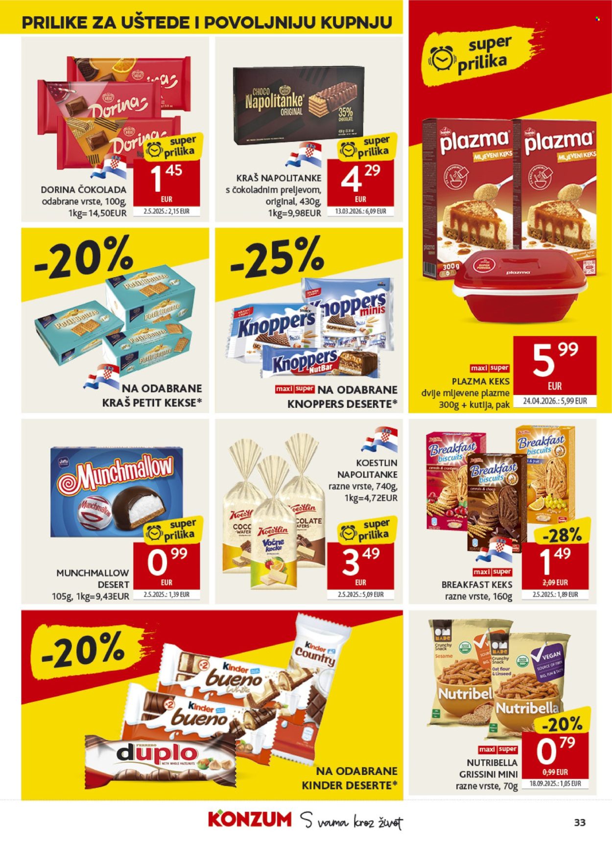 Konzum katalog - 20.05.2026. - 26.05.2026. Stranica 33