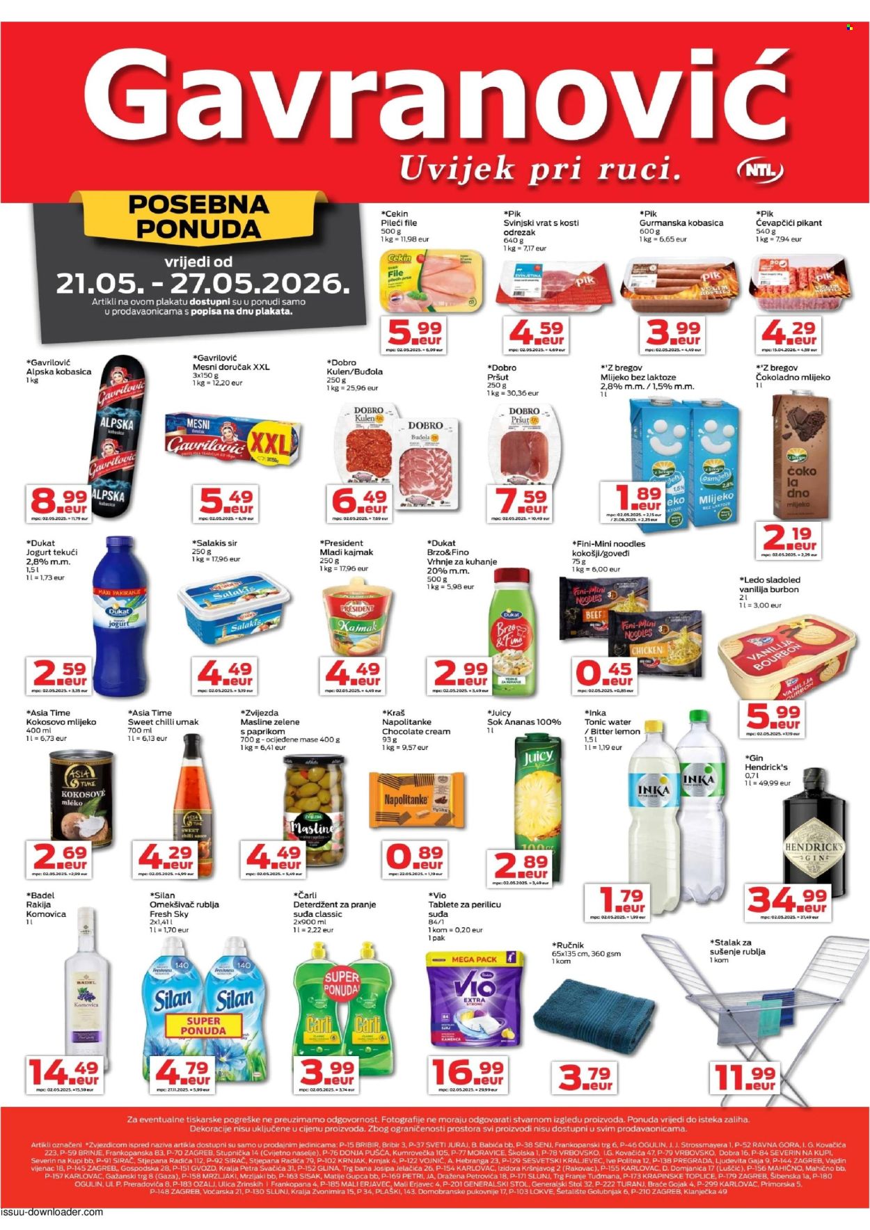Gavranović katalog - 21.05.2026. - 27.05.2026. Stranica 1