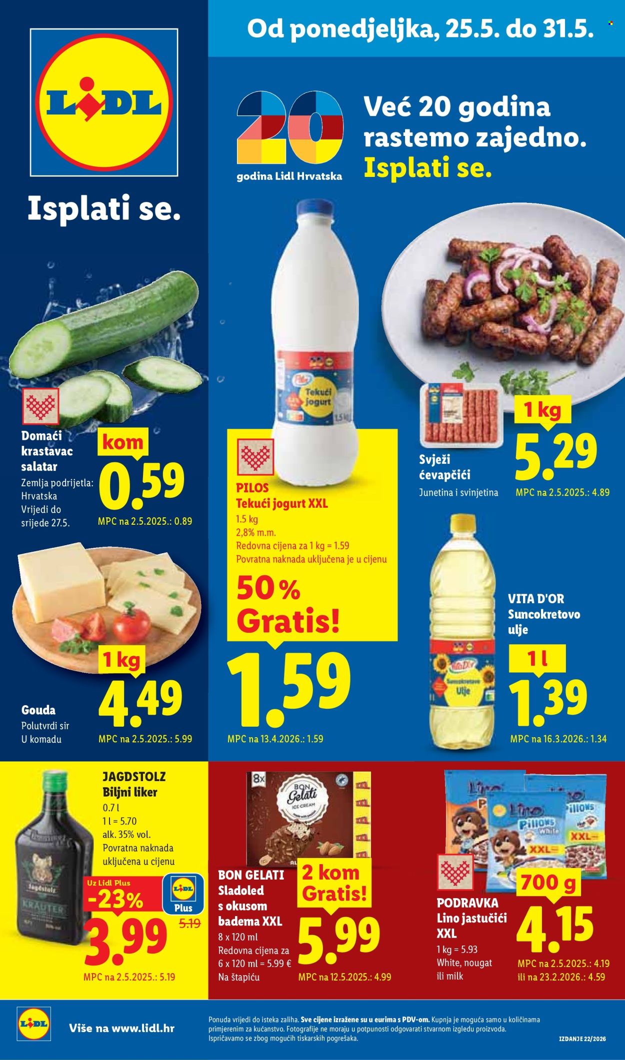 Lidl katalog - 25.05.2026. - 31.05.2026. Stranica 1