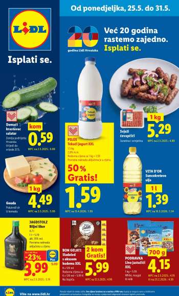 Lidl katalog - 25.05.2026. - 31.05.2026.