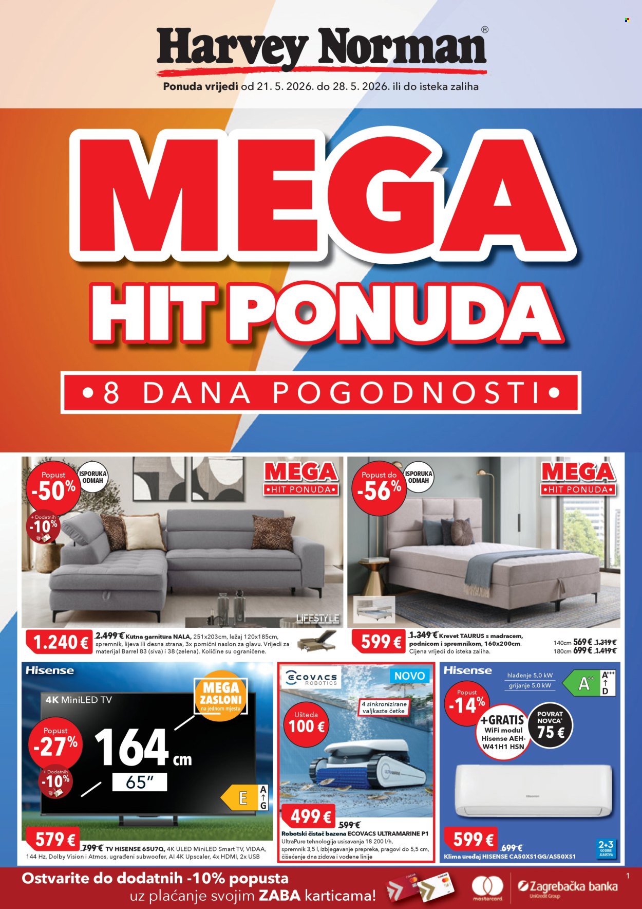 Harvey Norman katalog - 21.05.2026. - 28.05.2026. Stranica 1