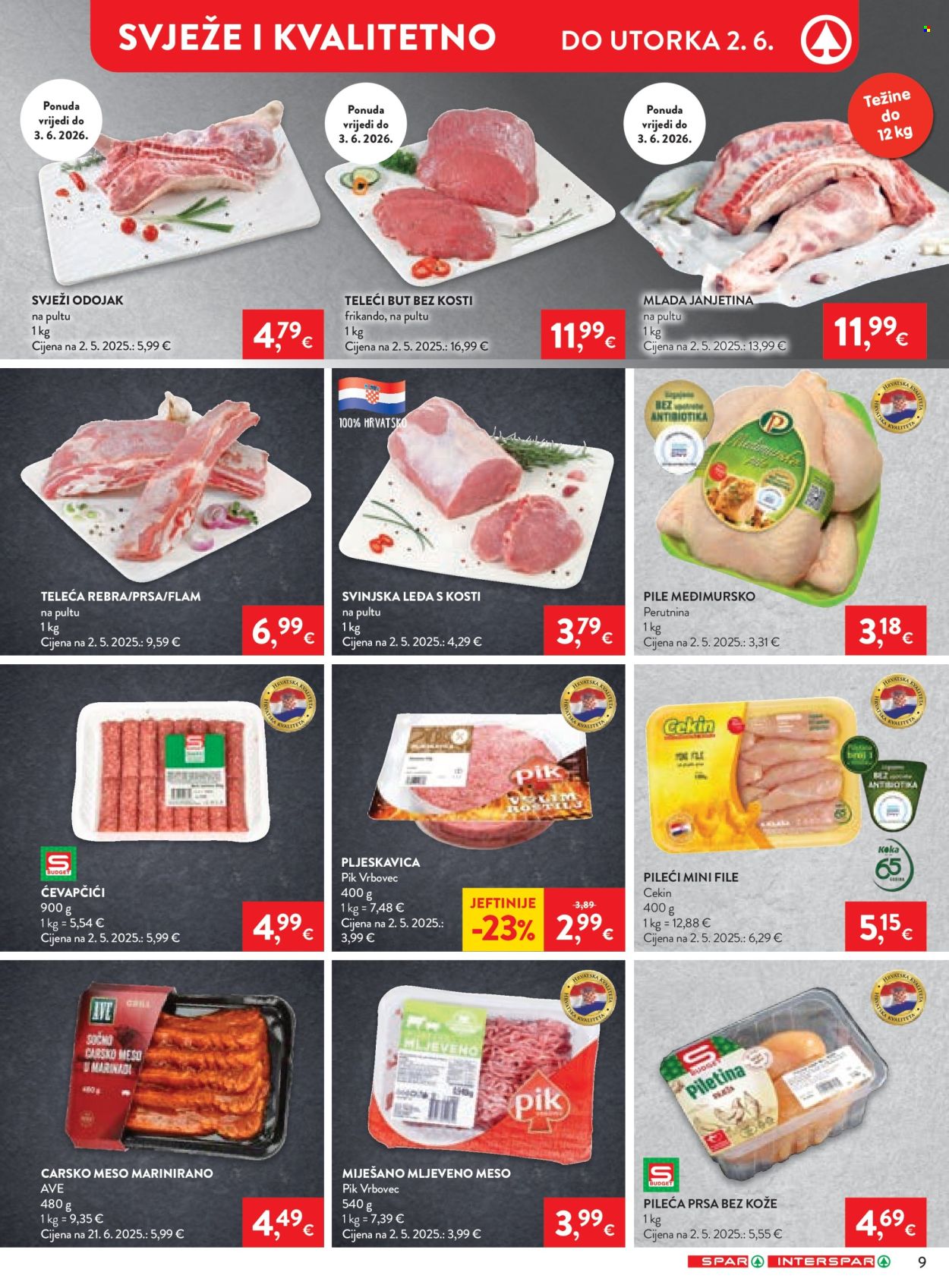 SPAR katalog - 27.05.2026. - 02.06.2026. Stranica 9