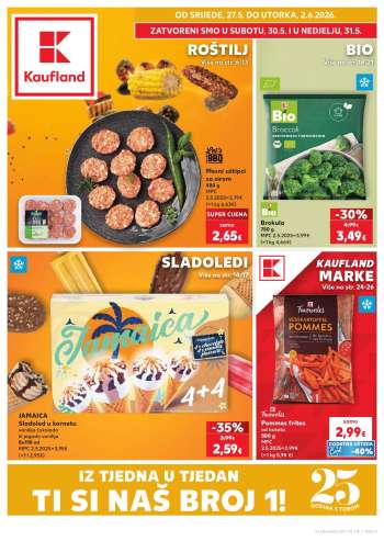 Kaufland katalog - 27.05.2026. - 02.06.2026.