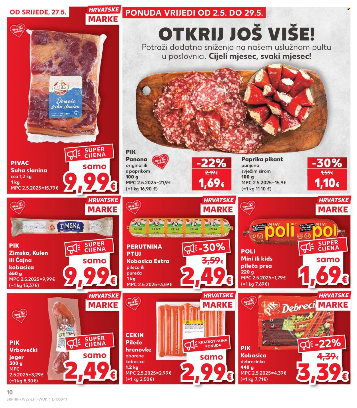 Kaufland katalog - 27.05.2026. - 02.06.2026. Stranica 10