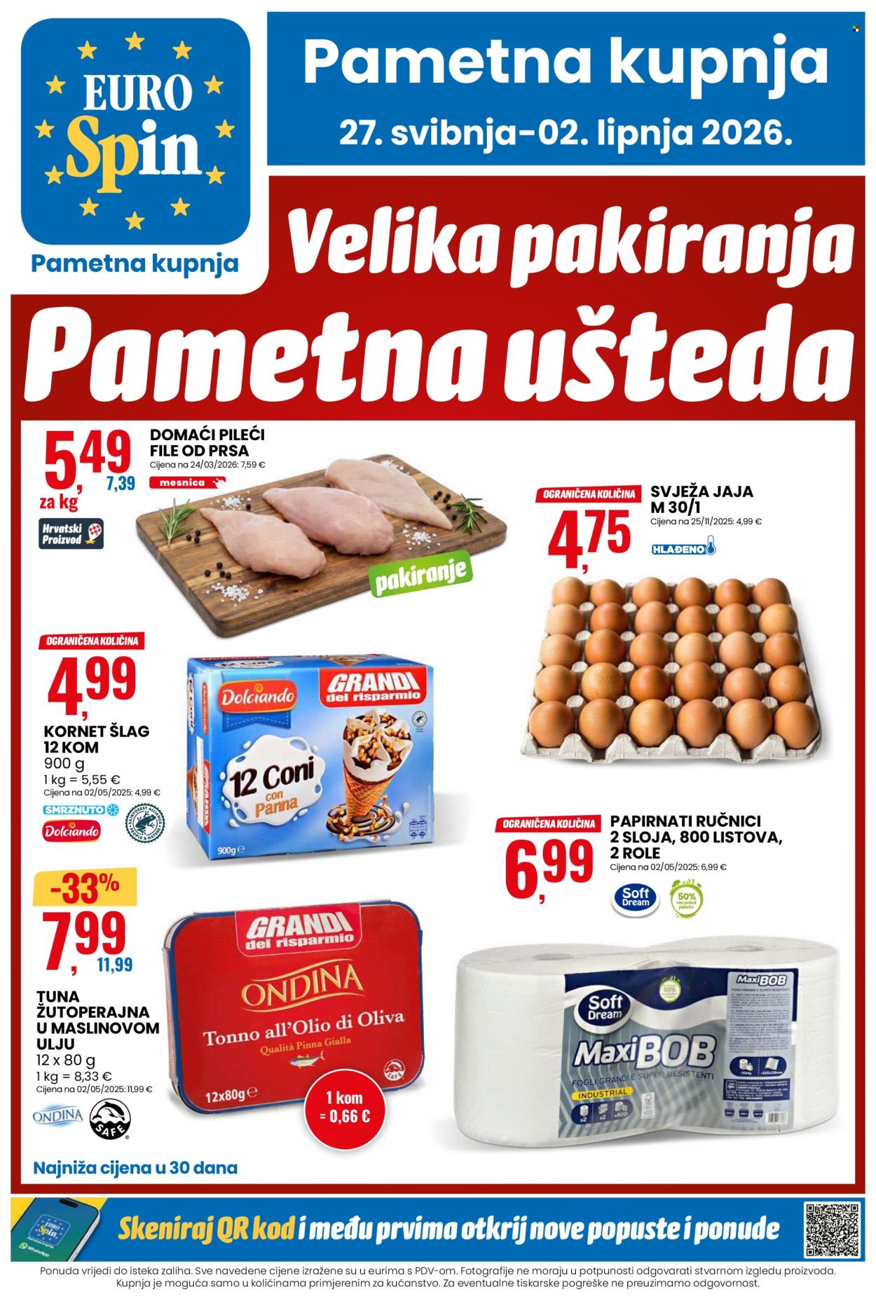 Eurospin katalog - 27.05.2026. - 02.06.2026. Stranica 1