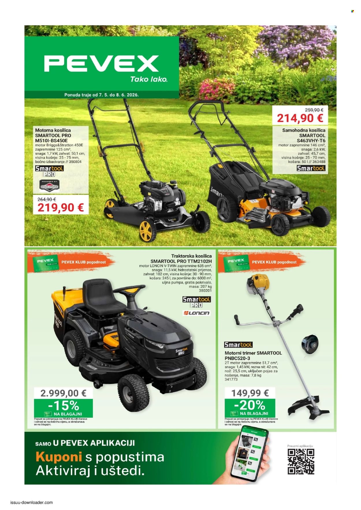 Pevex katalog - 07.05.2026. - 08.06.2026. Stranica 1