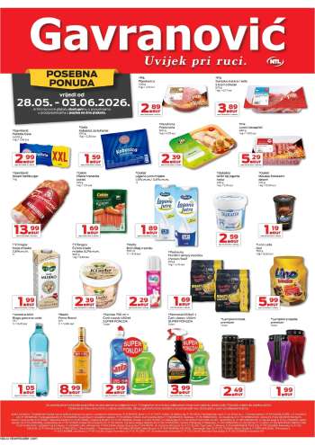 Gavranović katalog - 28.05.2026. - 03.06.2026.