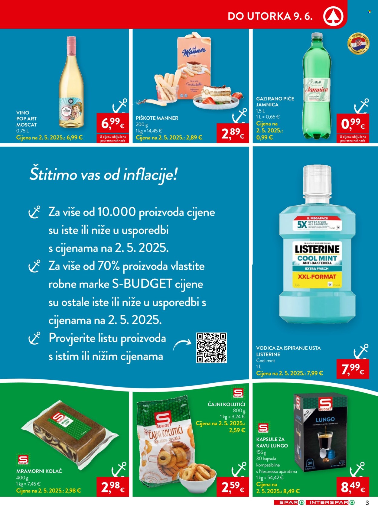INTERSPAR katalog - 03.06.2026. - 09.06.2026. Stranica 3
