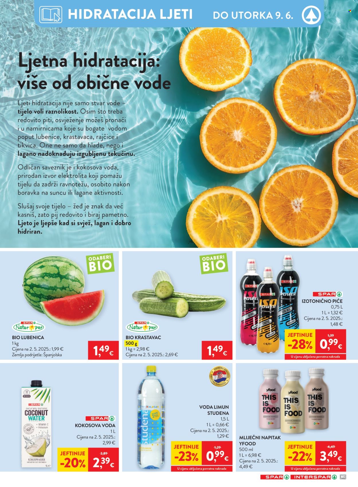 INTERSPAR katalog - 03.06.2026. - 09.06.2026. Stranica 27