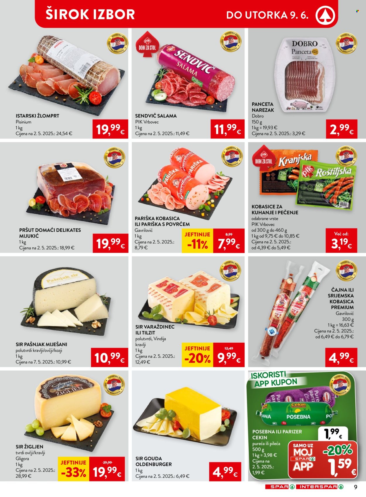 SPAR katalog - 03.06.2026. - 09.06.2026. Stranica 9