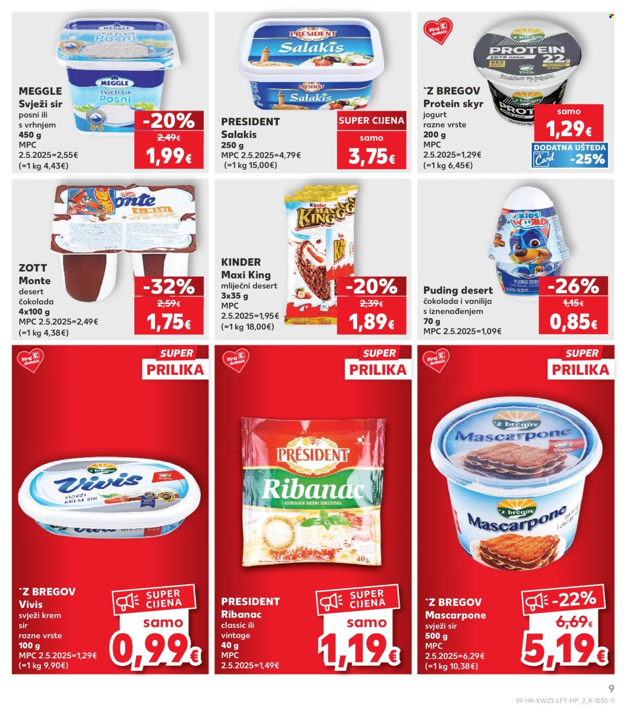 Kaufland katalog - 03.06.2026. - 09.06.2026. Stranica 9
