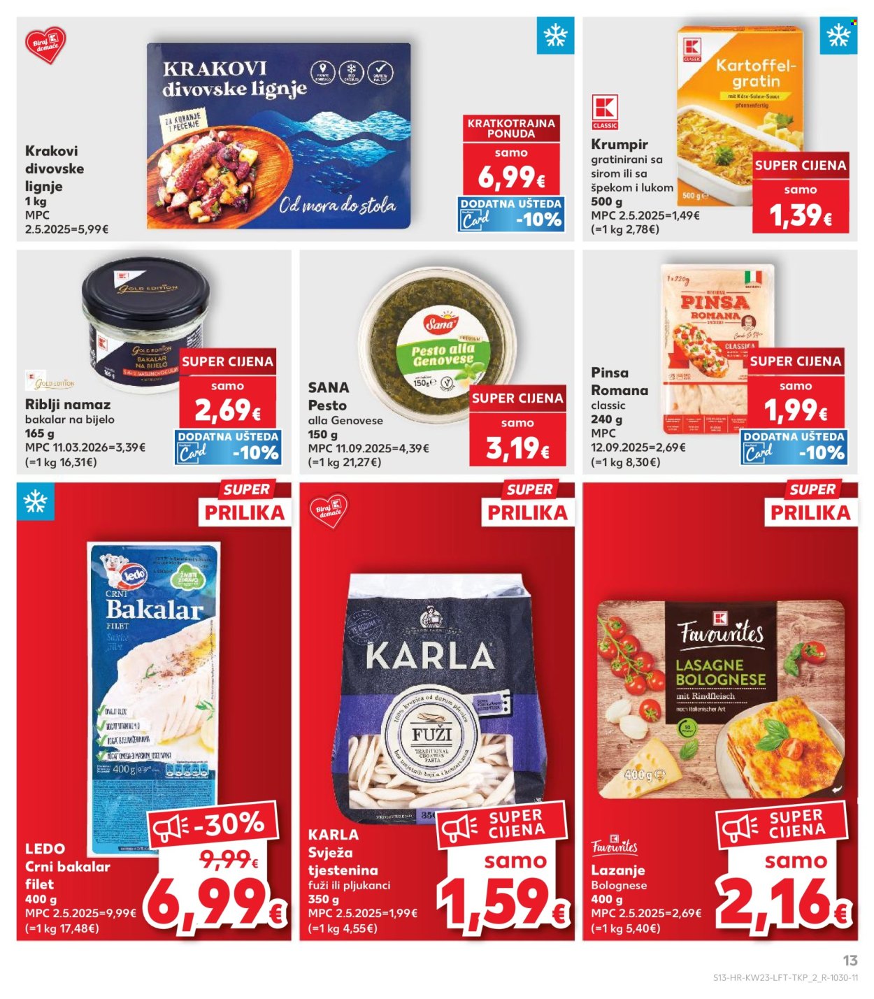 Kaufland katalog - 03.06.2026. - 09.06.2026. Stranica 13