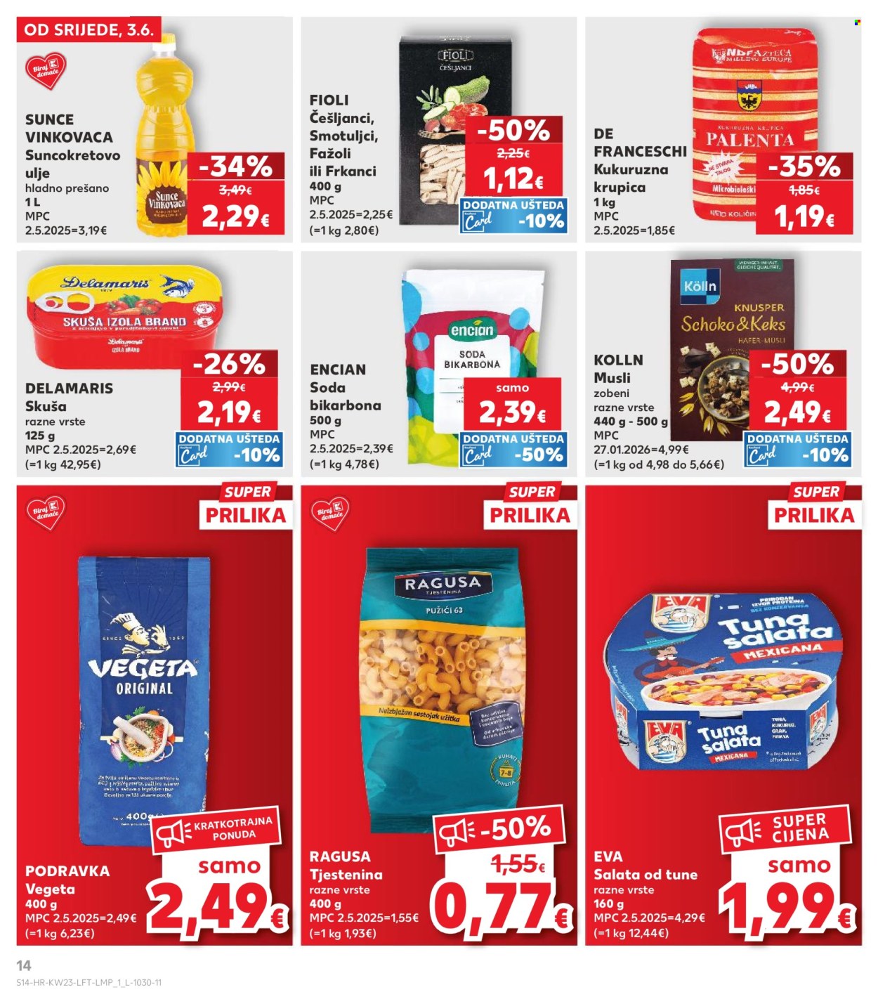 Kaufland katalog - 03.06.2026. - 09.06.2026. Stranica 14