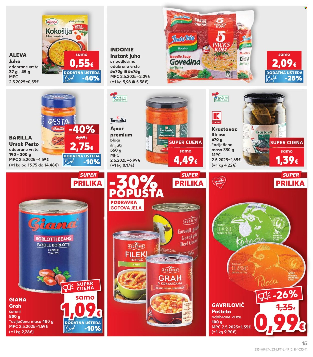 Kaufland katalog - 03.06.2026. - 09.06.2026. Stranica 15