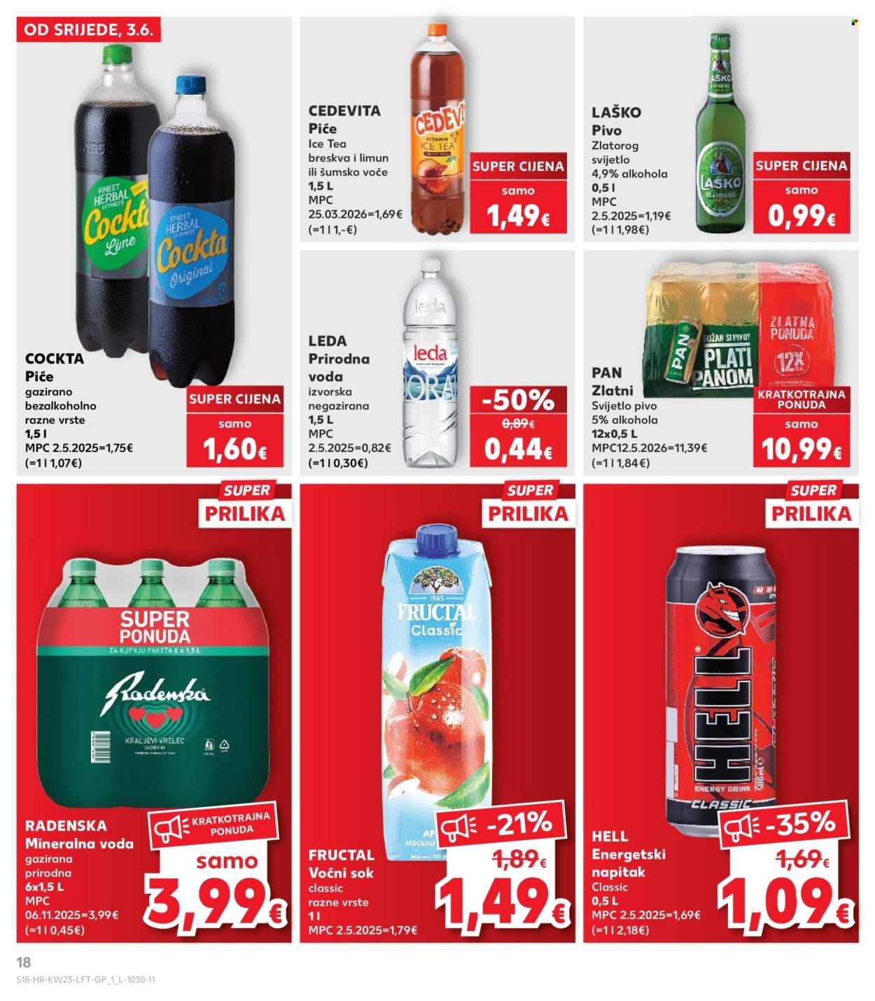 Kaufland katalog - 03.06.2026. - 09.06.2026. Stranica 18
