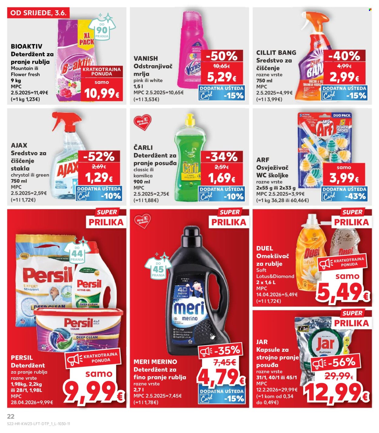 Kaufland katalog - 03.06.2026. - 09.06.2026. Stranica 22