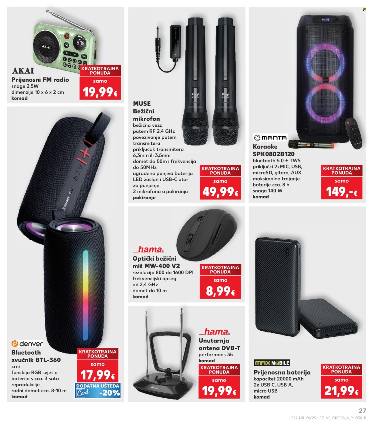 Kaufland katalog - 03.06.2026. - 09.06.2026. Stranica 27
